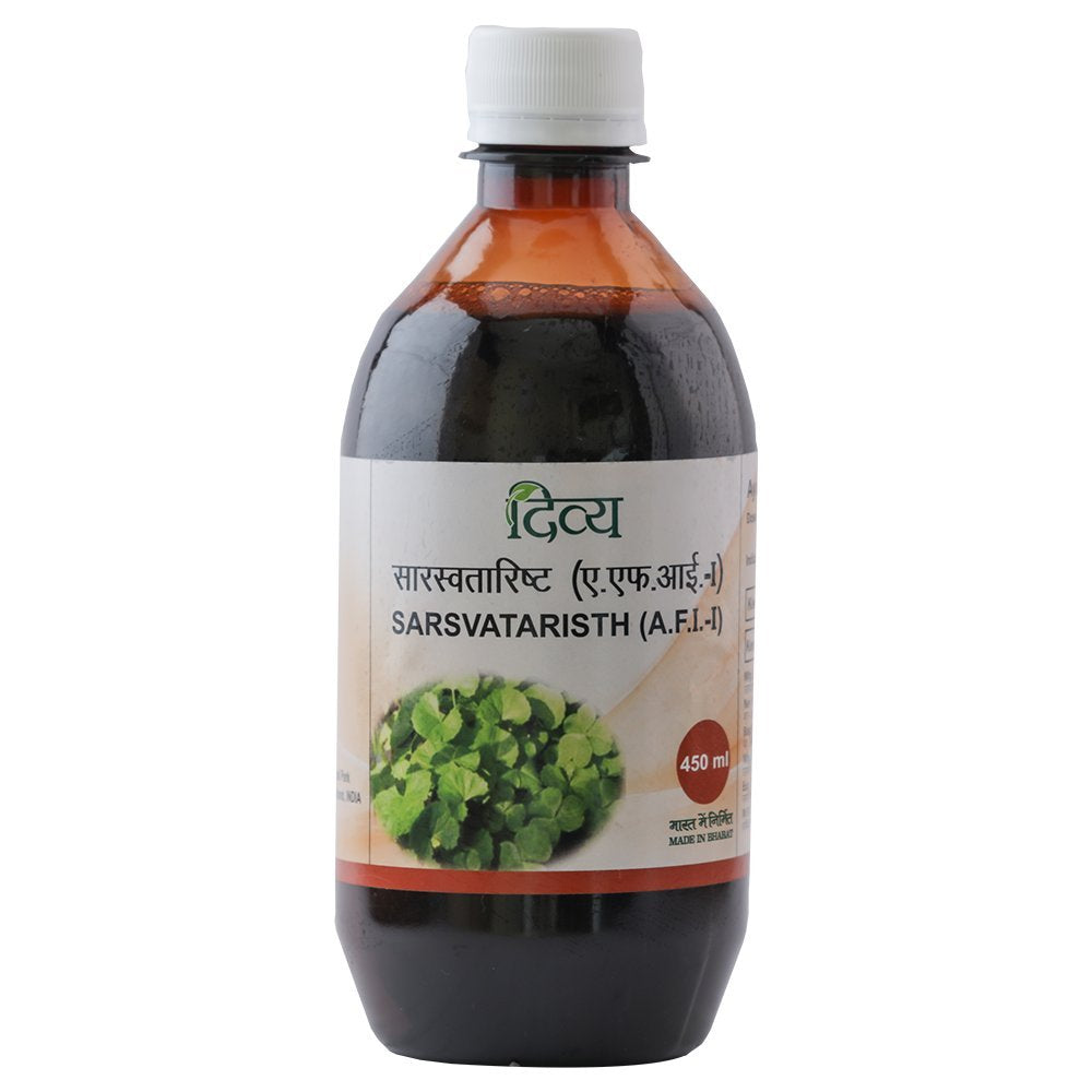 Patanjali Divya Sarsvataristh / Saraswatarishta  (450 ML)