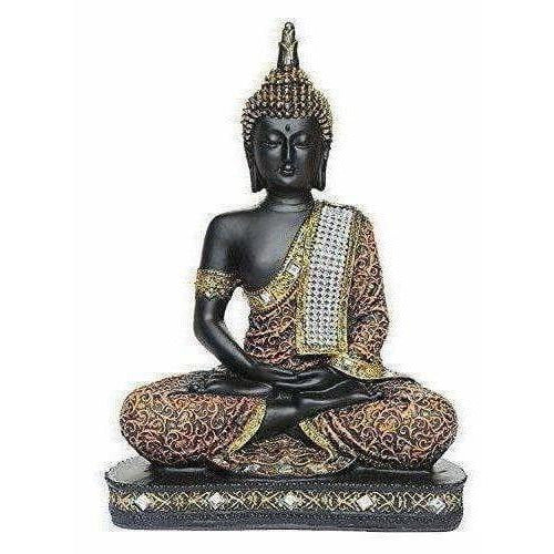 Sitting Buddha Idol Statue - Showpiece