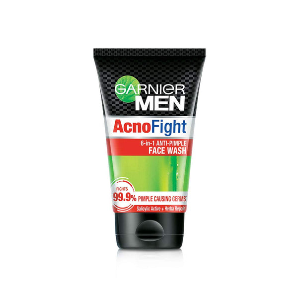 Garnier Men Acno Fight 6-in-1 Anti-Pimple Face wash