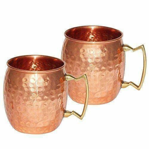 Drinkware Copper Mugs Set of 2