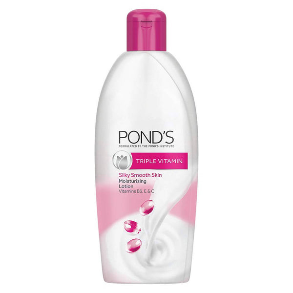 Ponds Triple Vitamin Silky Smooth Skin Moisturising Lotion