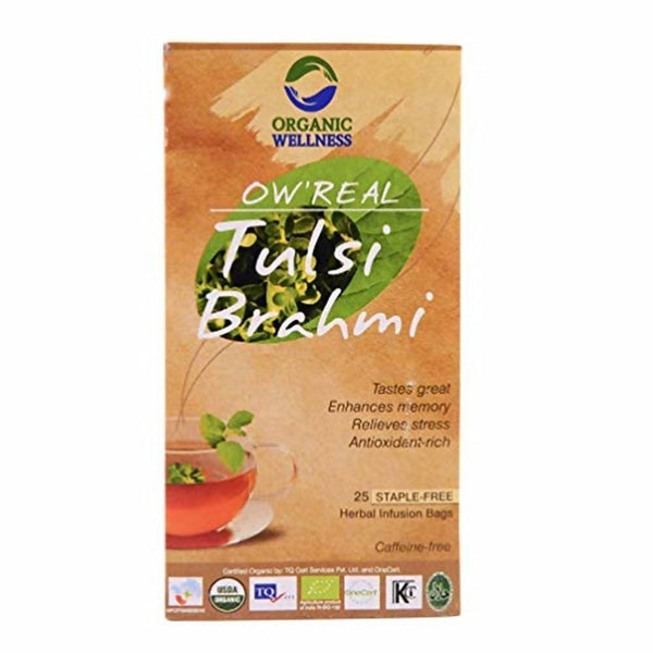 Organic Wellness Ow'real Tulsi Brahmi Teabags