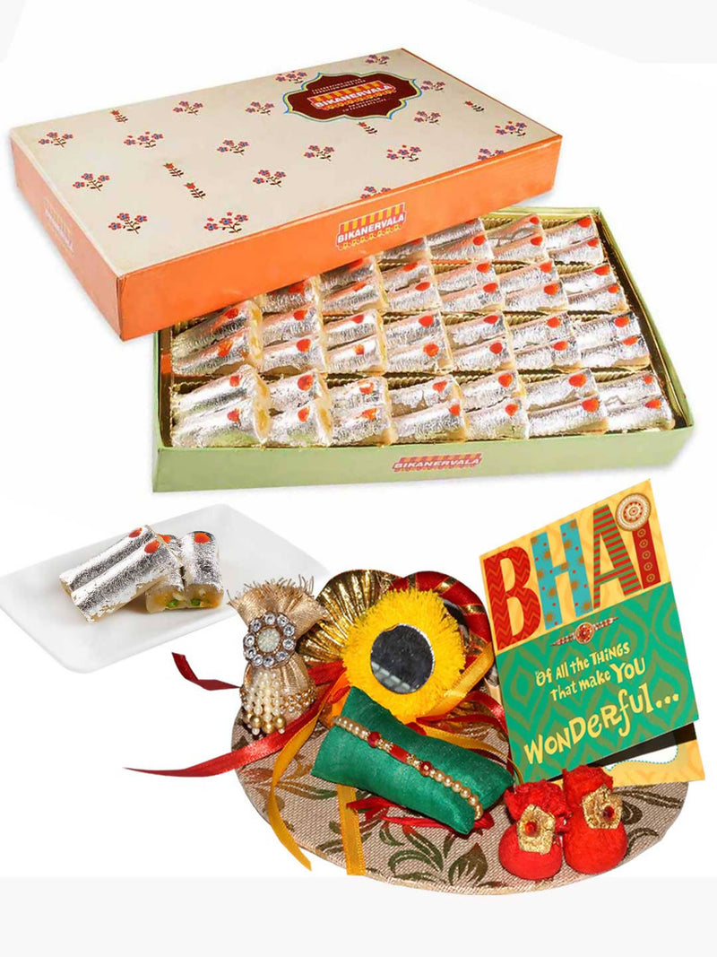 Bikanervala Kaju Roll Rakhi Gift