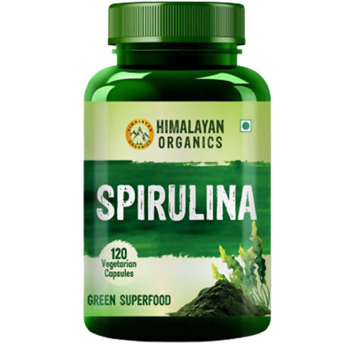 Himalayan Organics Spirulina Vegetarian Capsules