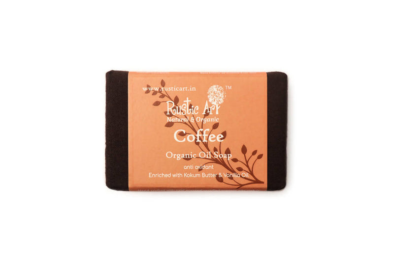 Rustic Art Coffee Organic Oil Soap