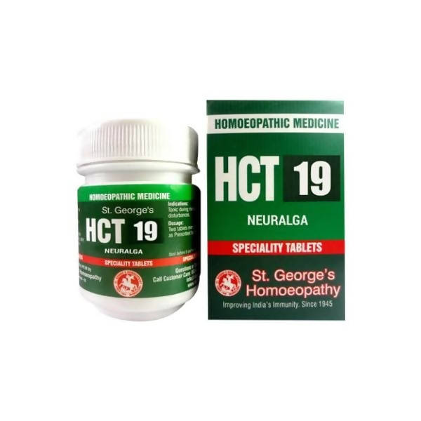 St. George's Homeopathy HCT 19 Tablets