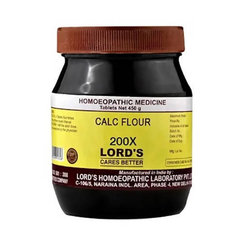 Lord's Homeopathy Calc Flour Biochemic Tablets