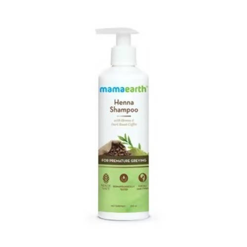 Mamaearth Henna Shampoo with Henna and Deep Roast Coffee