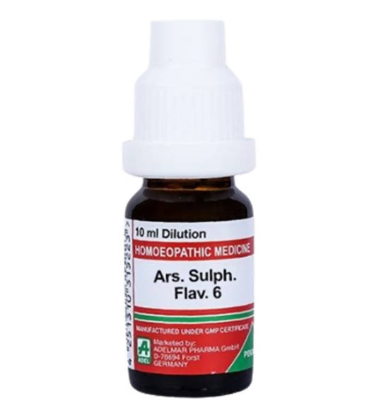 Adel Homeopathy Ars Sulph Flav Dilution