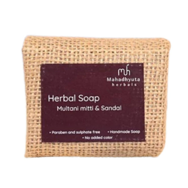 Mahadhyuta Herbals Multani Mitti & Sandal Soap