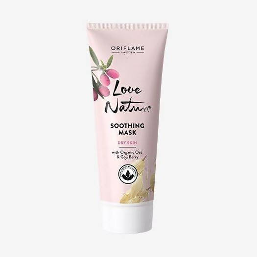 Oriflame Love Nature Soothing Mask with Organic Oat & Goji Berry