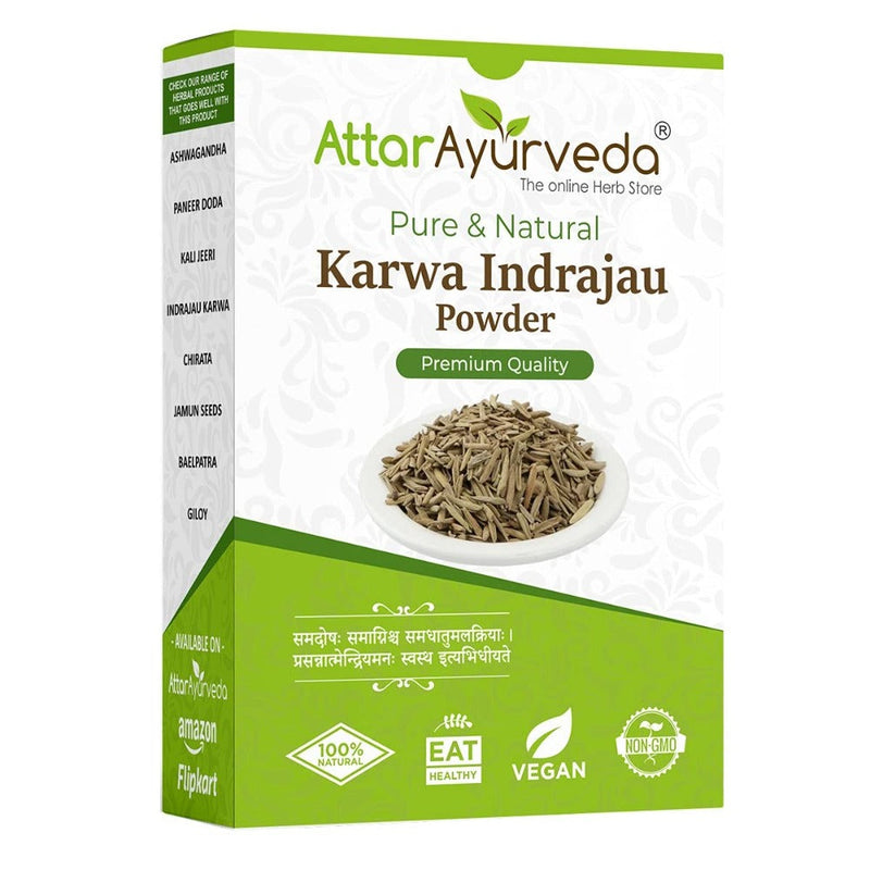 Attar Ayurveda Karwa Indrajau Powder