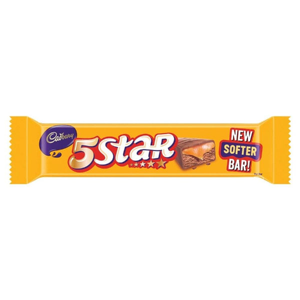 Cadbury 5 Star Chocolate Bar, 40 gm (Pack of 25)