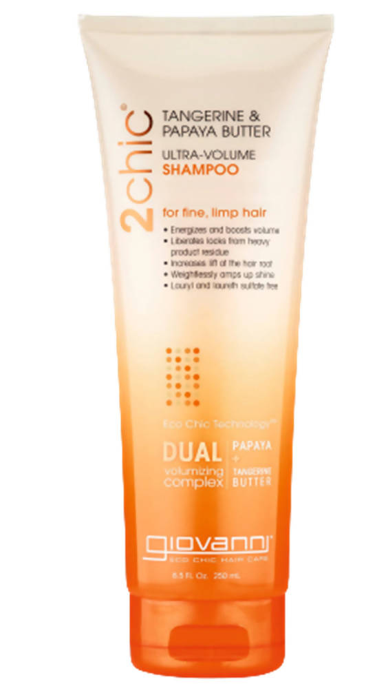 Giovanni Organic 2Chic Tangerine & Papaya Butter Ultra-Volume Shampoo