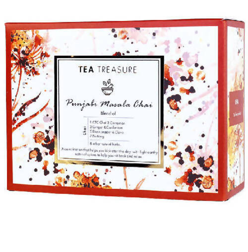 Tea Treasure Punjabi Masala Chai Tea Bags