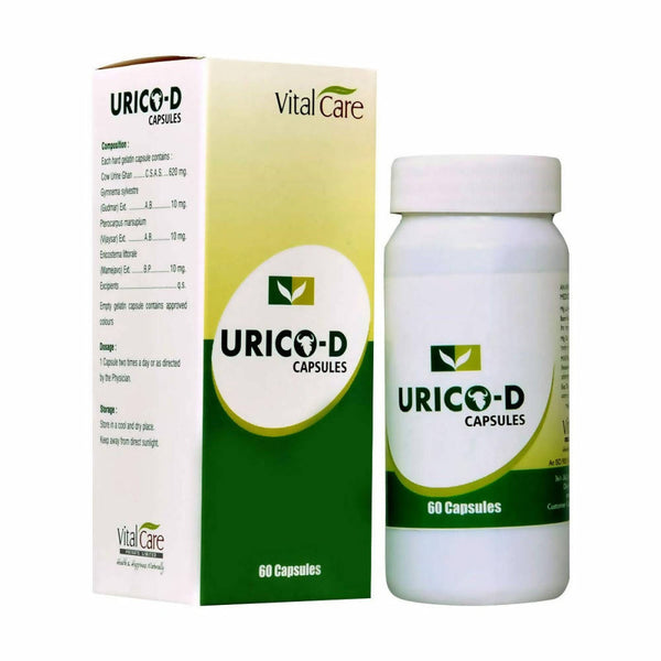 Vital Care Urico -D Capsule 60 Capsules