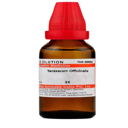 Dr. Willmar Schwabe India Taraxacum Officinale Dilution