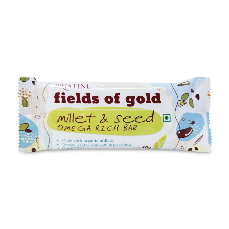 Pristine Fields of Gold-Millet & seeds- Omega rich bar