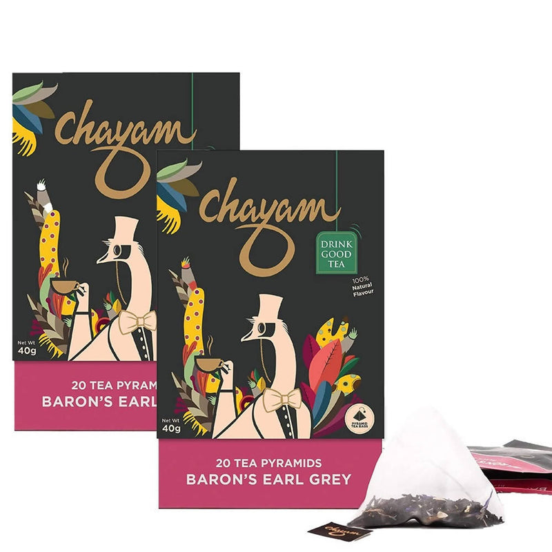 Chayam Baron's Earl Grey Tea Bags