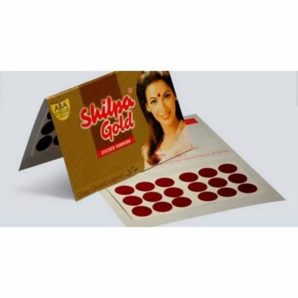 Shilpa Gold Sticker Kumkum