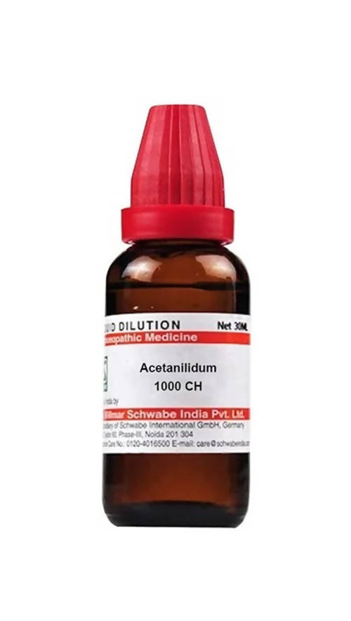 Dr. Willmar Schwabe India Acetanilidum Dilution