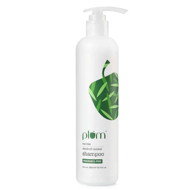 Plum Tea Tree Dandruff Control fragrance-free Shampoo