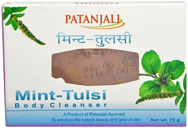 Patanjali Mint - Tulsi Body Cleanser Soap 75GM