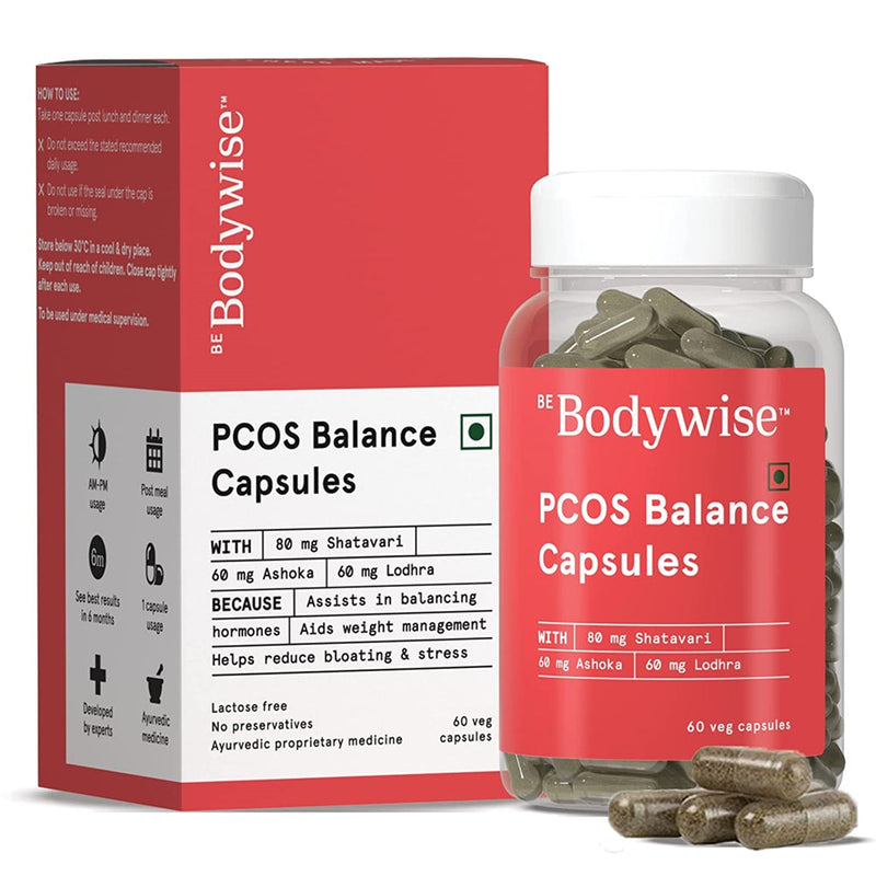 BeBodywise PCOS Balance Capsules For Women