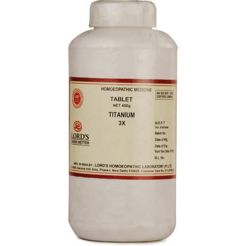 Lord's Homeopathy Titanium Tablets