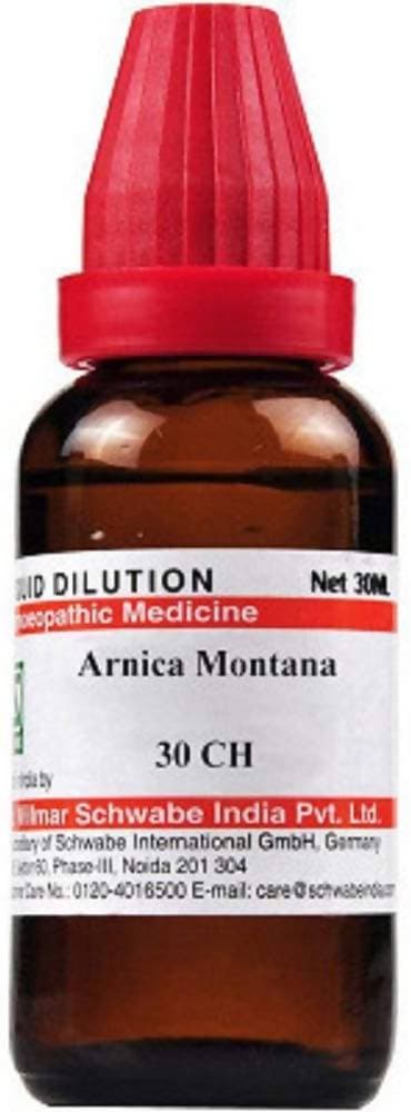 Dr. Willmar Schwabe India Arnica Montana Dilution