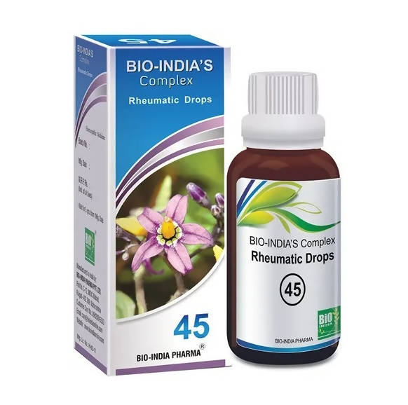 Bio India Homeopathy Complex 45 Rheumatic Drops