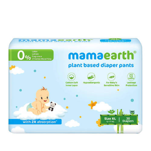 Mamaearth Plant-Based Diaper Pants for Babies