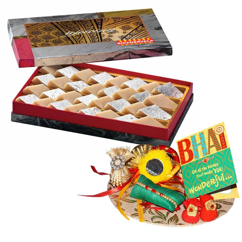 Bikanervala Badam Burfi Rakhi Gift