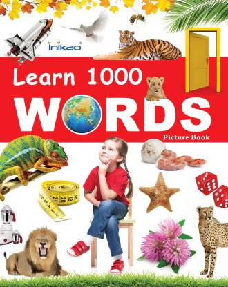 InIkao Kindergarten Learn 1000 Words Book