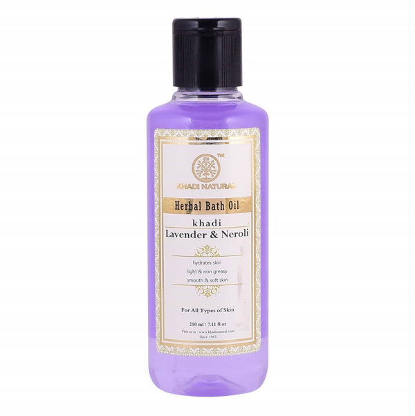 Khadi Natural Lavender & Neroli Herbal Bath Oil