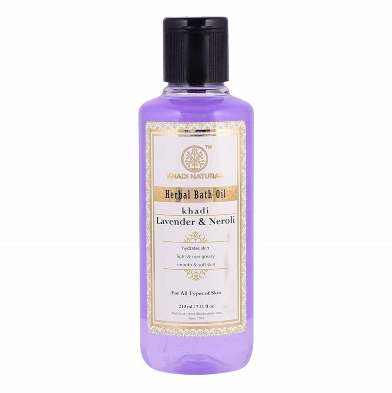 Khadi Natural Lavender & Neroli Herbal Bath Oil