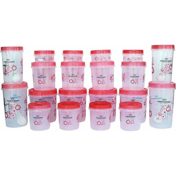 Plastic Package Container Set, 20-Pieces