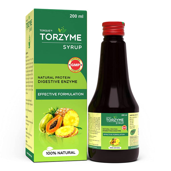 Torque's Torzyme Naural Protein Digestive Enzyme Syrup