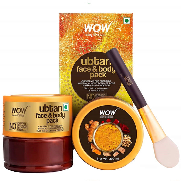 Wow Skin Science Ubtan Face & Body Pack