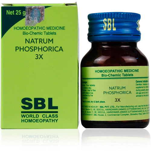 SBL Homeopathy Natrum Phosphorica Biochemic Tablets