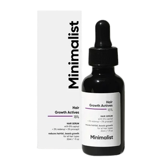 Minimalist Hair Growth Actives 18%