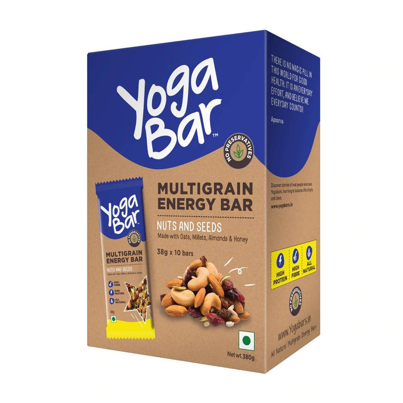 Yoga Bar Nuts & Seeds Multigrain Energy Bars