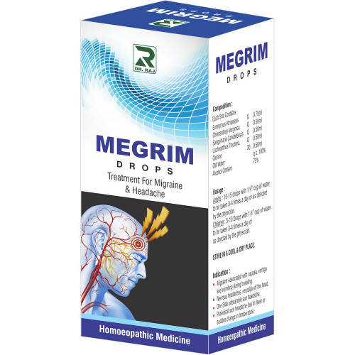 Dr. Raj Homeopathy Megrim Drops