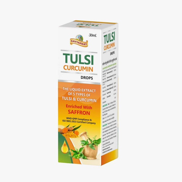 Gavyamart Tulsi Curcumin Drops