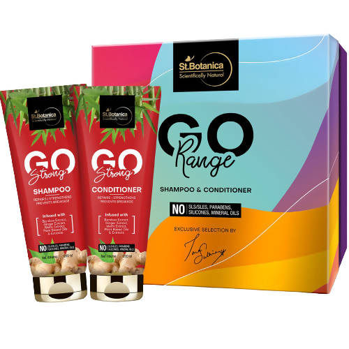 St.Botanica Go Strong Shampoo And Conditioner Combo