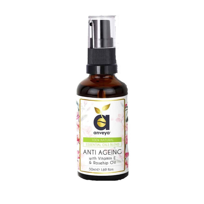 Anveya Anti-Ageing With Vitamin E & Rosehip Oil