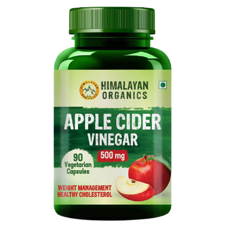 Himalayan Organics Apple Cider Vinegar 500 mg Capsules