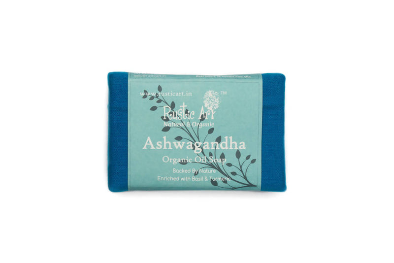 Rustic Art Ashwagandha Organic Oil Soap