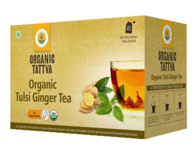 Organic Tattva Tulsi Ginger Tea