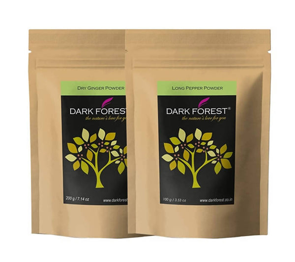 Dark Forest Long Pepper Powder & Dry Ginger Powder